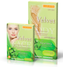 Aloe Vera velvet face body KARAVER